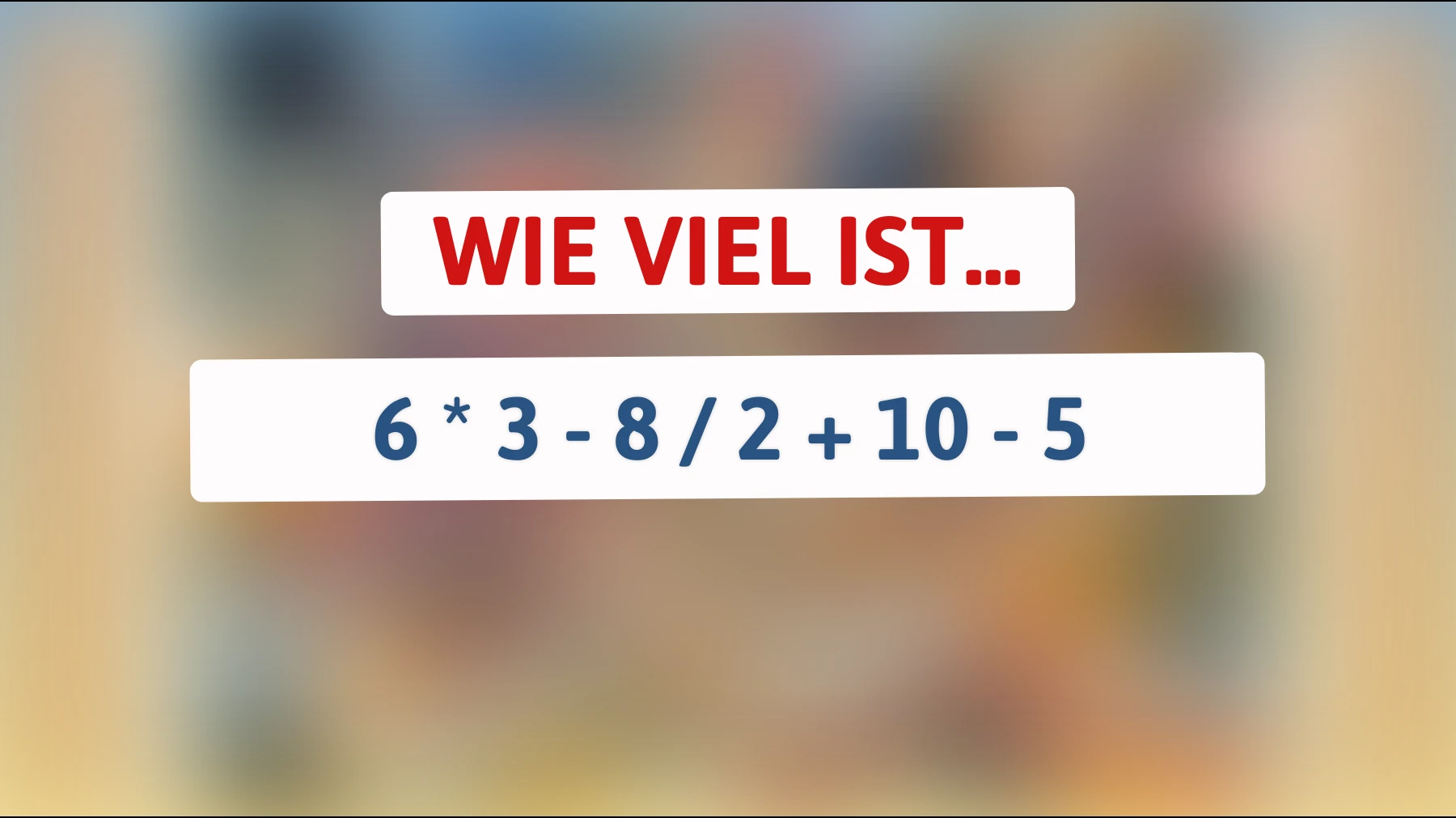 Nur die Schlausten können es lösen: Kannst du das mathematische Rätsel knacken?"